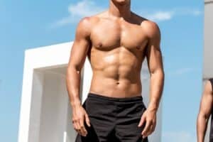Natural-looking results after male nipple reduction surgery